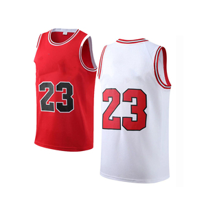 ชุดยูนิฟอร์มบาสเก็ตบอลคุณภาพดีที่สุด พิมพ์ลายด้วยความร้อนคุณภาพสูง ระบายอากาศได้ดี ไซส์พลัสสำหรับผู้ชาย เสื้อบาสเก็ตบอลสำหรับฝึกซ้อม - Product Image 4