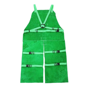 ผ้ากันเปื้อนช่างเชื่อมหนังวัวแท้คุณภาพสูง ทนทาน สำหรับงานอุตสาหกรรม คุณสมบัติป้องกันระดับพรีเมียม - Product Image 5