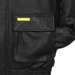 Custom <b>Black</b> V Bomber Jacket Unisex OEM Wholesale Waterproof with Mandarin Collar Front Logo Hooded for Winter Season - Product Image 4
