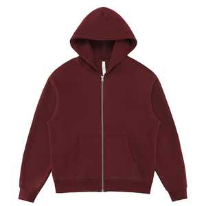 Sweat à capuche personnalisé vintage délavé en mélange de coton épais, doublure à carreaux, réversible, streetwear, pull-over, OEM ODM, marque privée - Product Image 6