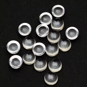 Cristal de Cuarzo Blanco Natural de 11 mm, Cabujón Redondo Plano, Calidad AAA, Piedra Preciosa de Cuarzo Genuino de un Proveedor Mayorista - Product Image 1