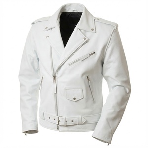 OEM Custom Logo Outdoor Bomber Jacket Waterproof Windproof Leather Jacket For Men in Wholesale Price - Product Image 1