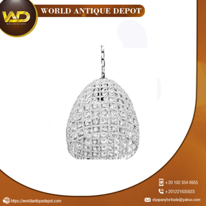 Lustre en cristal fait main sur mesure, moderne, 1 lumière, suspension pour hôtel, villa, salon, éclairage, vente en gros - Product Image 2