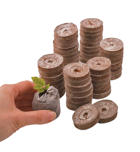 Pellets de Turba de Coco Comprimida D35mm D42mm Ecológicos para Germinación de Semillas y Cultivo Agrícola de Eco2go Vietnam - Product Image 1