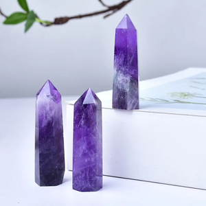 Cristal de Cuarzo Rosa Oscuro Natural de Alta Calidad, Ecológico, Pulido, Feng Shui, Curativo, de Punta Única, Forma de Torre - Product Image 4