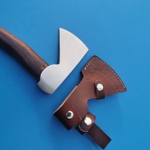 Hache Viking de qualité supérieure, personnalisable, de qualité industrielle, nouveau design, hache en acier inoxydable pour l'extérieur avec manche en bois, en vente - Product Image 5