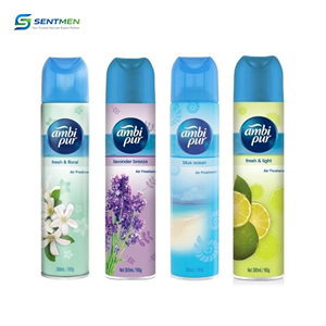 Désodorisant en gel Ambi Pur 300ml, parfum Downy, longue durée, éliminateur d'odeurs, pour la maison, le bureau, la salle de bain - Product Image 1