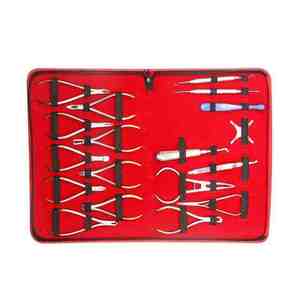 Juego de 19 Instrumentos Quirúrgicos Dentales y de Ortodoncia, Manuales, Ergonómicos, de Acero, con Certificación CE Clase I, Personalizados - Product Image 3