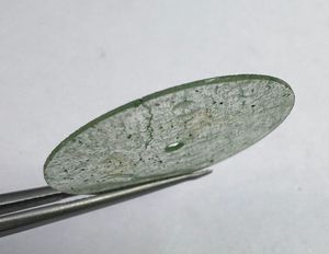 A K Gems Dial-18 Nh35 Movement Natural Green Aventurine Stone สีเขียว/ขาว ขนาด 28.50 มม. หนา 1 มม. สำหรับทำนาฬิกาแบบคลาสสิกสุดหรู - Product Image 6