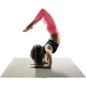 Gray <b>Interlocking</b> EVA Foam Floor Mat <b>Tile</b> Pack 12 Sq. Ft. Protective Flooring - Product Image 3