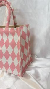 For CHQ <b>BOOK</b> TOTE 100% Cotton Reusable Eco-friendly Foldable Shoulder Handle - Product Image 3