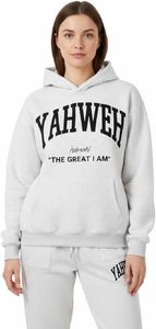 Sudadera con Capucha Personalizada 100% Algodón, Tejida para Invierno, Unisex, Lavada, Talla Grande, con Versículo Bíblico del Salmo - Product Image 6