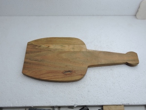 Tabla de cortar de madera con forma de manzana, nuevo diseño para cortar frutas, queso y otros alimentos en la cocina, para uso doméstico y hotelero, envasada individualmente. - Product Image 5
