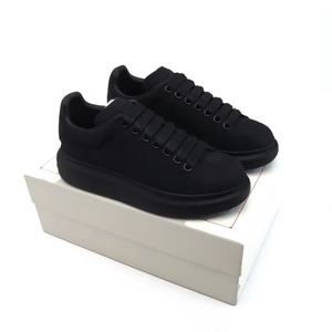 Chaussures de créateur en cuir véritable de haute qualité à lacets et talon plat 2026 pour hommes et femmes – Baskets de luxe tendance de marque célèbre - Product Image 2