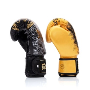 Guantes de Boxeo Personalizados de Alta Calidad Fairtex, Cuero Vacuno Profesional, Logotipo Personalizado, Diseño Cómodo y Duradero - Product Image 4