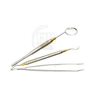 Juego de Espejos Dentales Manuales de Acero Inoxidable, Kit de Espejos para Examen Oral Profesional, Herramientas de Diagnóstico Reutilizables, Certificación CE - Product Image 6