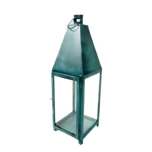 Modern Design High Quality Glass Candle <b>Lanterns</b> <b>Metal</b> Candle Holders Jars for Outdoor Home Decor for New Diwali Lighting - Product Image 6