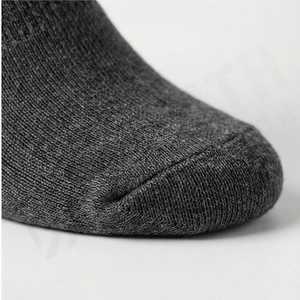 Crew <b>Socks</b> Solid Color 100% Cotton Breathable Knitted <b>Men</b> Women Daily Wear Autumn Standard Thickness Regular Style - Product Image 6