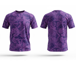 เสื้อยืดพิมพ์ลายแบบซับลิเมชั่นคุณภาพพรีเมียม โพลีเอสเตอร์ 100% |   ไซส์ผู้ชาย ผู้หญิง และเยาวชน |   ชุดกีฬาฝึกซ้อมน้ำหนักเบา แห้งเร็ว - Product Image 5