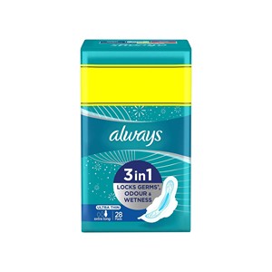 Toallas Always Ultra Finas sin Alas, Talla 1, Regulares, 132 Unidades (3 Paquetes de 44) - Product Image 5