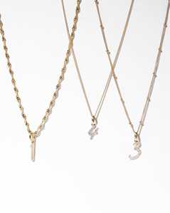 Custom Numbers <b>Pendant</b> Dainty Charm Birthday Date 14K 18K <b>Solid</b> <b>Gold</b> Lab Grown Diamond Everyday Wear Luxury Delicate Jewelry - Product Image 3