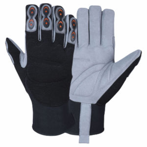 Gants de travail en cuir renforcé Amara, résistants aux coupures, résistants à la chaleur, protection des mains, construction, mécanicien, hiver - Product Image 2