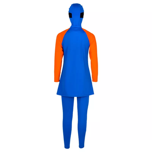 Traje de Baño Musulmán de 2 Piezas para Mujer, Burkini Islámico de Cobertura Completa, Tallas Grandes, Secado Rápido, Transpirable, Ecológico, con Cierres Frontales - Product Image 5