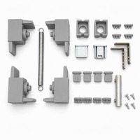 Kit complet de quincaillerie moderne pour store de plafond, composants de store alvéolaire en nid d'abeille, support de rideau en aluminium écologique et durable
