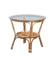 FLADEO Chaise de salon moderne en rotin fait main, bois durable, design asiatique, design modulaire, mobilier pour la maison, appartement, hôtel, villa