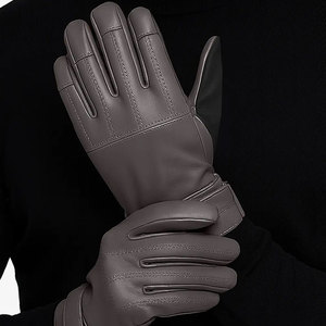 Guantes de Trabajo de Cuero de Alta Visibilidad en Diferentes Tallas, Precio de Fábrica, Guantes de Seguridad de Cuero Vacuno para Hombre - Product Image 6
