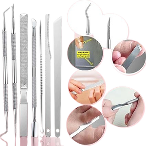 ชุดเครื่องมือตัดเล็บขบคุณภาพสูงสำหรับเล็บเท้าหนา ทำจากสแตนเลส ตัดเล็บเท้าได้คมกริบ ตรง ไม่โก่งงอ - Product Image 3