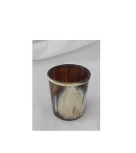 แก้วน้ำทำมือจากเขาควายธรรมชาติ ขัดเงาอย่างดี เป็นมิตรกับสิ่งแวดล้อม ของขวัญสุดพิเศษสำหรับบาร์ - Product Image 1