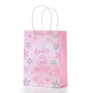 Bolsas de Papel Kraft Marrón Ecológicas al por Mayor para Compras y Regalos, con Logotipo Personalizado, Nuevo Diseño, Duraderas, Impermeables y con Laminación - Product Image 3