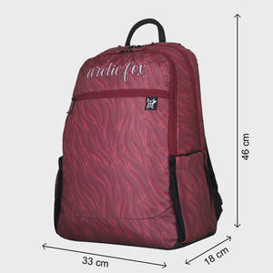 กระเป๋าเป้สะพายหลังสำหรับใส่แล็ปท็อป Arctic Fox Stream Tawny Port รูปทรงเรขาคณิต พร้อมพอร์ต USB - Product Image 6