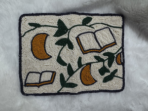 Funda para Pasaporte con Cuentas Hecha a Mano Estilo Bohemio de la India, Tarjetero Personalizado de PU, Cartera de Viaje, Guru Kirpa Export House - Product Image 2