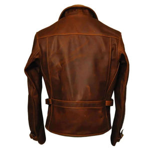 Custom Made <b>Top</b> Quality Motorbike <b>Leather</b> Jackets Most Popular <b>Top</b> Quality Custom Made Men Genuine <b>Leather</b> Motorbike Jacket - Product Image 3