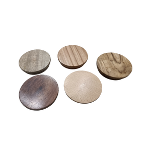 Tapas de madera herméticas hechas a medida para frascos de vidrio de 52 mm, 56 mm, 62 mm, 70 mm, 80 mm, 90 mm, 100 mm, 110 mm, 130 mm con material de madera - Product Image 1