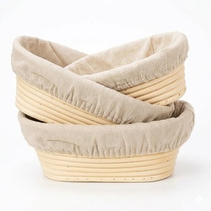 Utensilios de cocina, cestas de ratán para fermentar masa, cestas de mimbre para masa madre, herramientas y accesorios para hornear. - Product Image 1