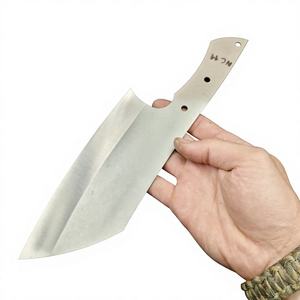 <b>Prime</b> Crafts International 2PCS DIY OEM Cleaver Style Chef Knife Blade Blank Heat Treated Stainless Steel 2.7mm Thick 295mm - Product Image 3
