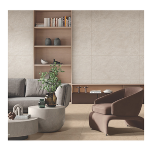 Azulejos de porcelana con diseño de mármol beige de 600x1200 mm, 60x120 cm, 24x48 pulgadas, de alta calidad, elegantes y lujosos. - Product Image 3