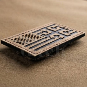 Professional Custom Laser Cut Fabric <b>Patches</b> With High Density Woven Synthetic Construction For Clothing <b>Bags</b> And Outdoor Gear - Product Image 3