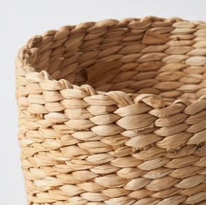 Trasg Bag <b>Storage</b> <b>Basket</b> Round Handmade Indoor Rustic Living Room Decor - Product Image 3