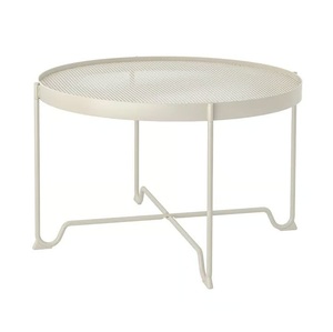 Mesas Auxiliares Decorativas de Hierro Modernas y Elegantes, Muebles de Sala de Estar para el Hogar, Tamaño, Forma y Color Personalizables - Product Image 2