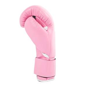 Guantes de boxeo de cuero genuino con cordones, guantes de kickboxing profesionales de alta calidad, guantes de sparring CP-BG-64 - Product Image 4