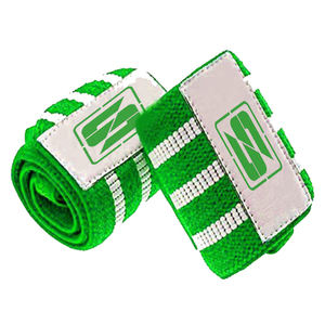 Bandes de poignet unisexes super élastiques, style rayé couleur personnalisée, antidérapantes, respirantes, fermeture auto-agrippante, haute qualité, robustes - Product Image 2