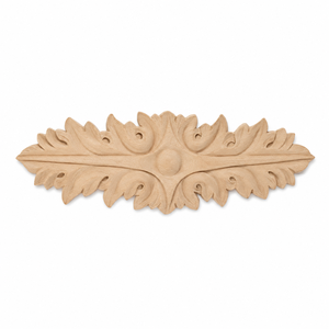 Juego de apliques decorativos ecológicos de madera maciza de estilo tradicional para gabinetes de cocina y sofás - Product Image 1