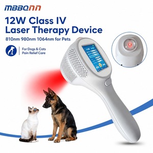Appareil de thérapie laser de classe IV 12W 810nm 980nm 1064nm pour soulager la douleur chez les humains et les animaux - Product Image 1