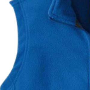 Royal Blue Fleece Vest Full <b>Zip</b> Sleeveless Stand Collar Outdoor Casual Warm Layered Sportswear Jacket With <b>Zip</b> Pockets Daily <b>Top</b> - Product Image 3