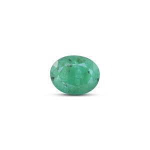 Natural Loose Emerald Gemstone 3 Carat Heart Oval Emerald Cut for Fine Jewelry - Product Image 1