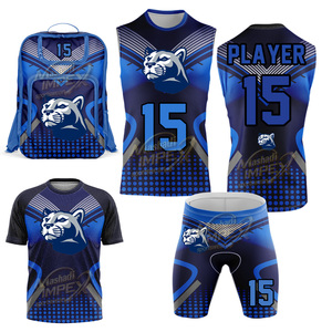 Ensemble de maillots de sport Mashadi IMPEX en Spandex/Polyester sublimé, 15 pièces, anti-transpiration, antibactérien, vêtements de sport pour adultes, tous modèles - Product Image 1
